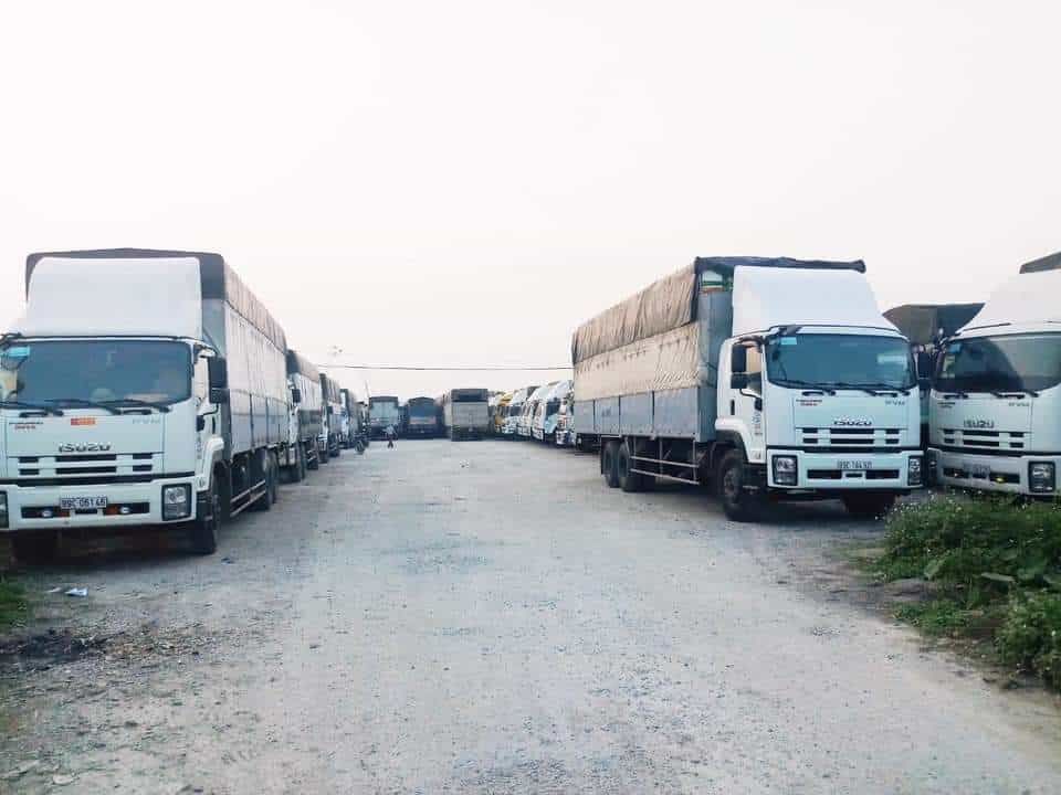 Xe Nhật Giang ký gởi hàng hoá